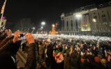 Georgian protest in Tbilisi