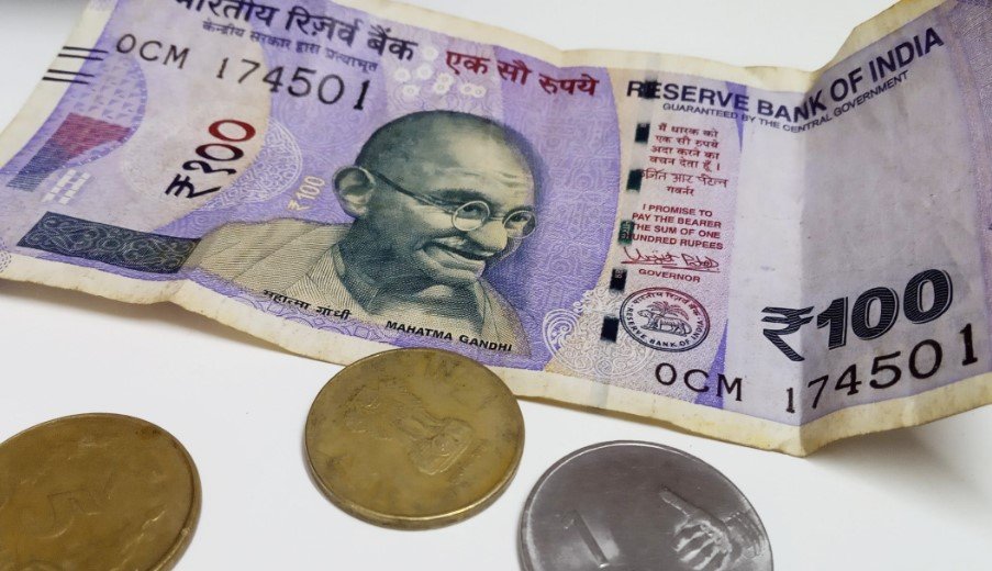 Indian rupee currency notes