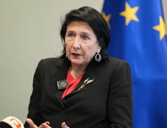 Mzia Amaglobeli protest rally Batumi