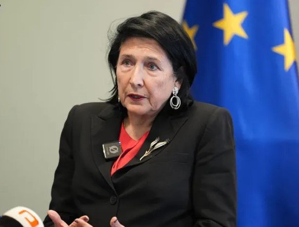 Mzia Amaglobeli protest rally Batumi
