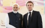 Narendra Modi Emmanuel Macron AI Summit