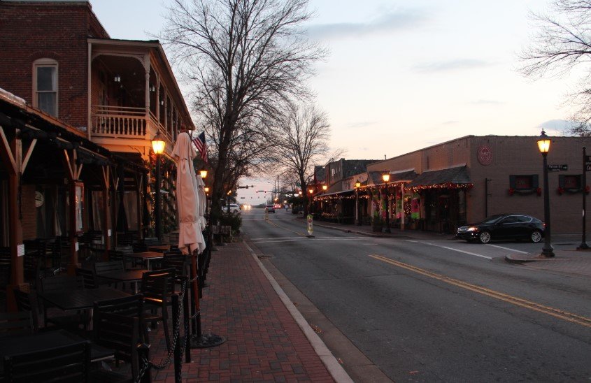 Roswell Georgia historic downtown