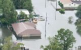 Southern United States storm damage flooding rescue