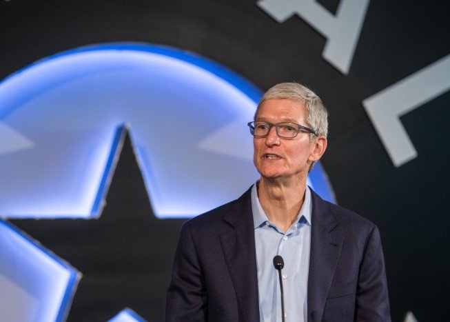 Tim Cook at a public event