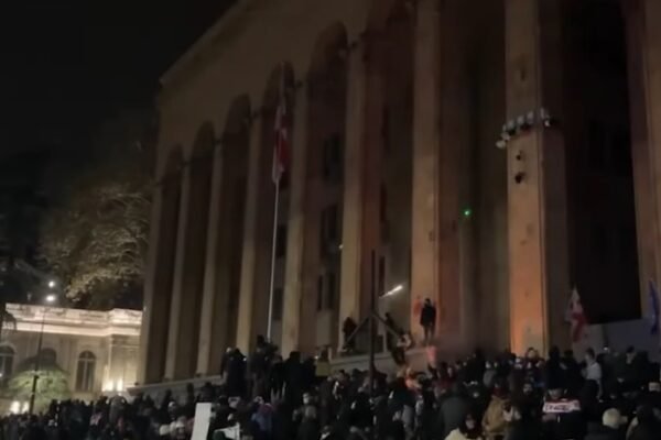 georgia protests tbilisi parliament