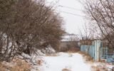 snowfall in Georgia villages