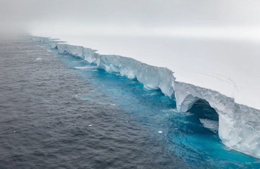 A23a iceberg South Georgia Antarctica
