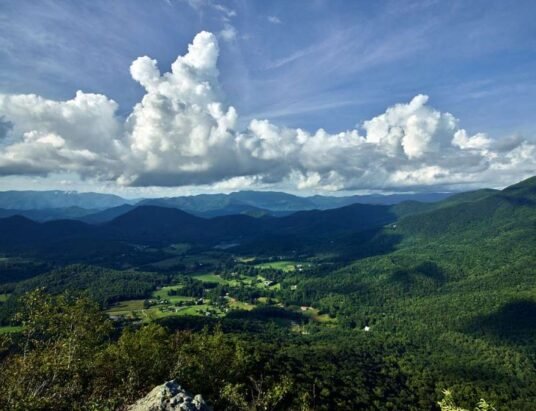 Bell Mountain Georgia scenic overlook