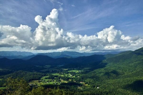Bell Mountain Georgia scenic overlook