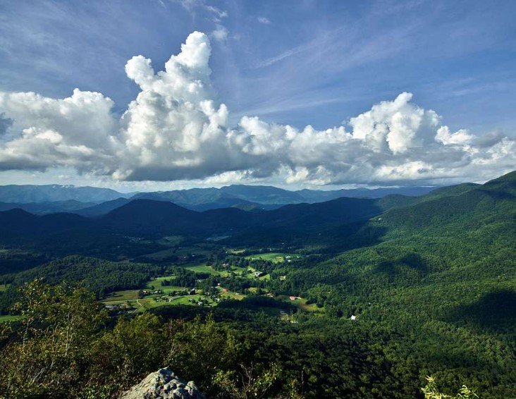Bell Mountain Georgia scenic overlook