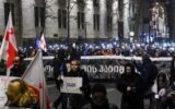 Chiatura miners protest Tbilisi