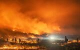 Floyd County wildfire smoke