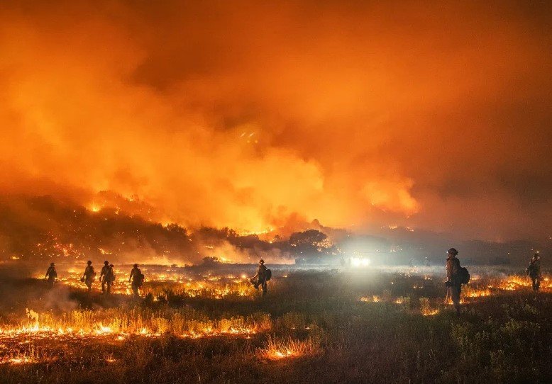 Floyd County wildfire smoke