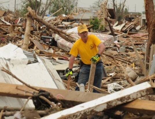Georgia Baptist Disaster Relief volunteers