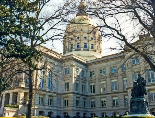 Georgia State Capitol legislative session