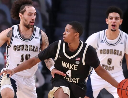 Georgia Tech basketball game vs Wake Forest