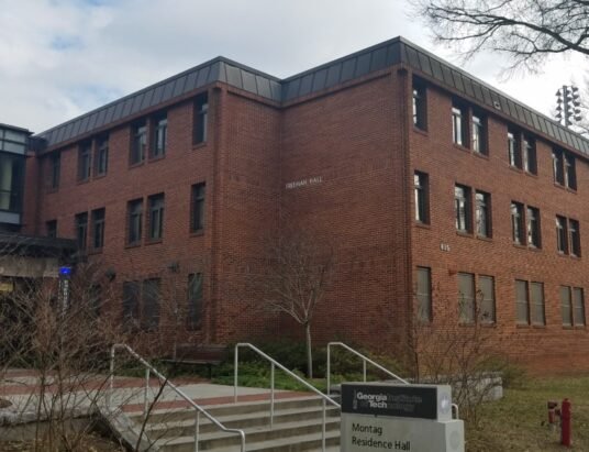 Georgia Tech campus new dorm construction