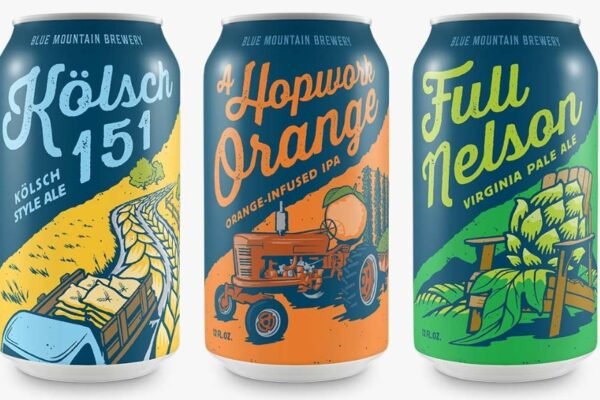 Georgia craft brewery beer cans