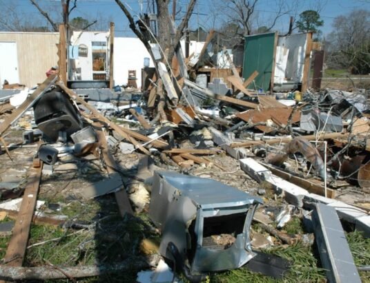 Georgia severe storm damage