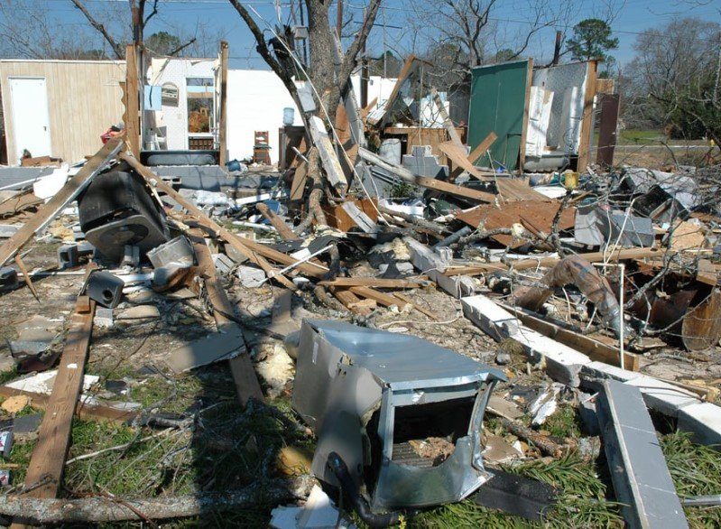 Georgia severe storm damage