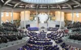 German Bundestag parliament chamber
