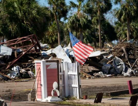Hurricane Helene damage Valdosta Georgia