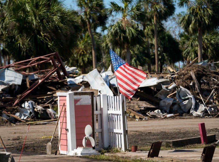 Hurricane Helene damage Valdosta Georgia