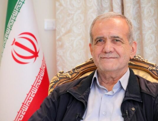 Iranian President Masoud Pezeshkian