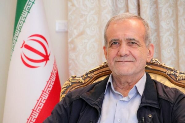 Iranian President Masoud Pezeshkian