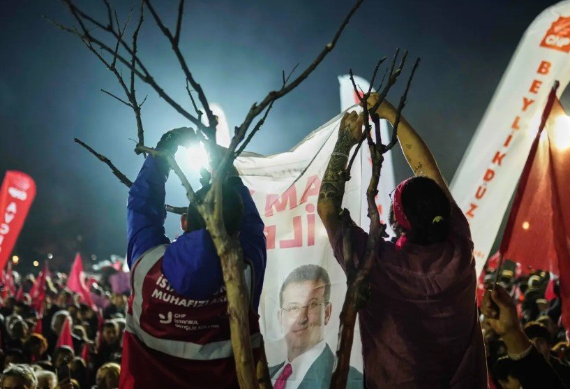 Istanbul protests Imamoglu arrest
