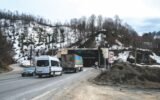 Kvesheti-Kobi road construction