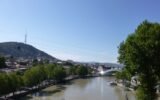 Metekhi Bridge Mtkvari River