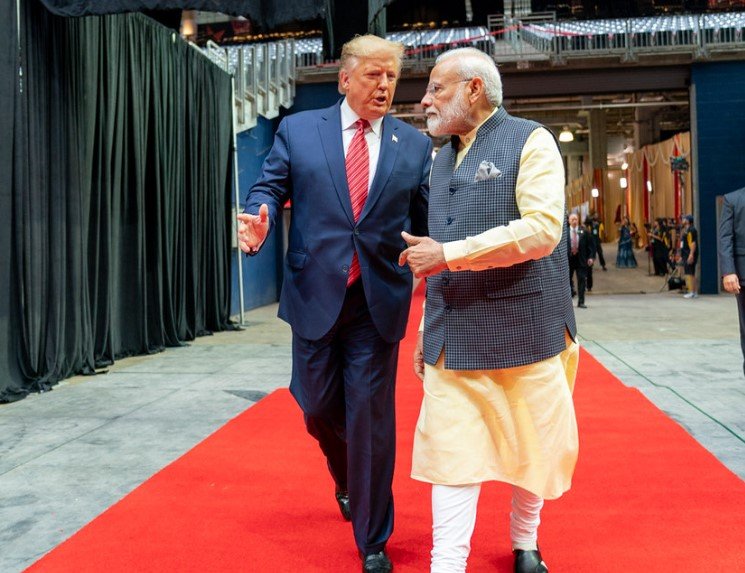 Modi Trump meeting India