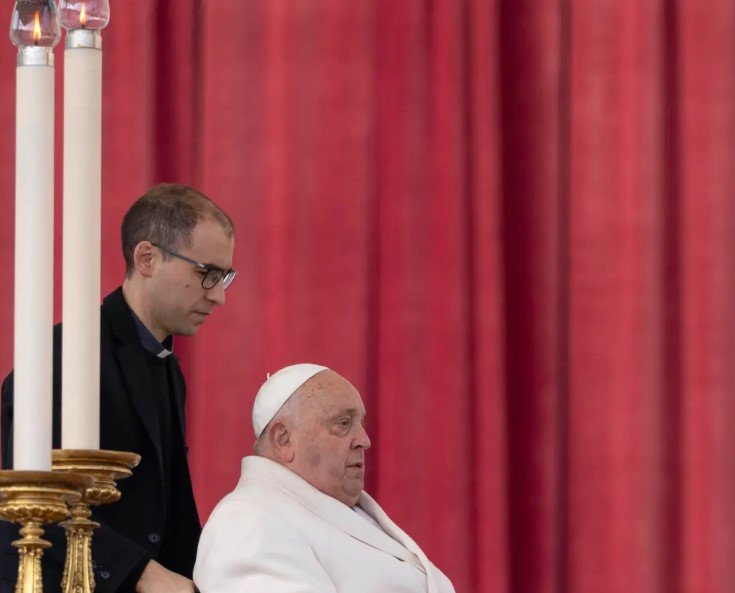 Pope Francis hospitalized Rome March 2025