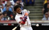 Ronald Acuña Jr. batting practice home run