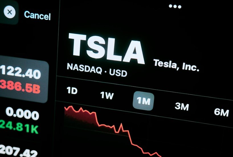 Tesla stock market decline