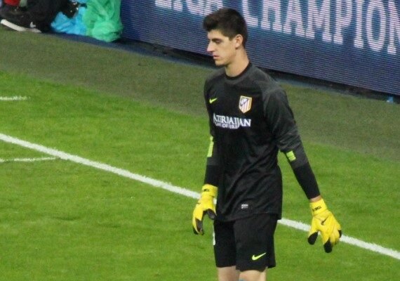 Thibaut Courtois Atletico Madrid Real Madrid