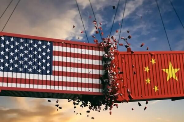 US-China trade war tariffs market
