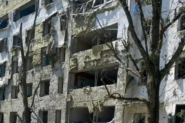 Ukraine hospital bombing