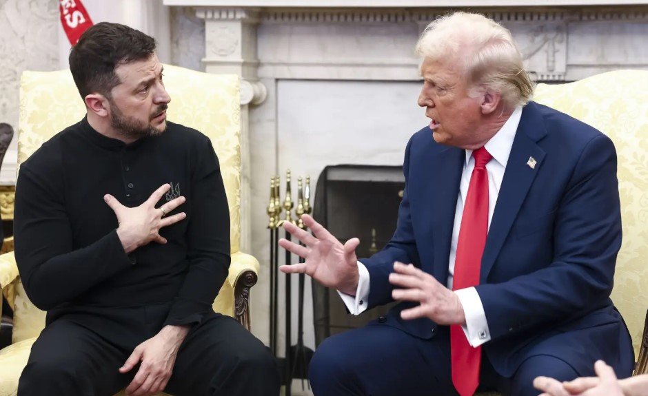 Volodymyr Zelensky White House meeting