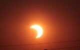 partial solar eclipse