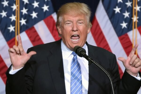 Donald Trump speaking