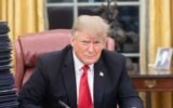 Donald Trump trade tariffs press