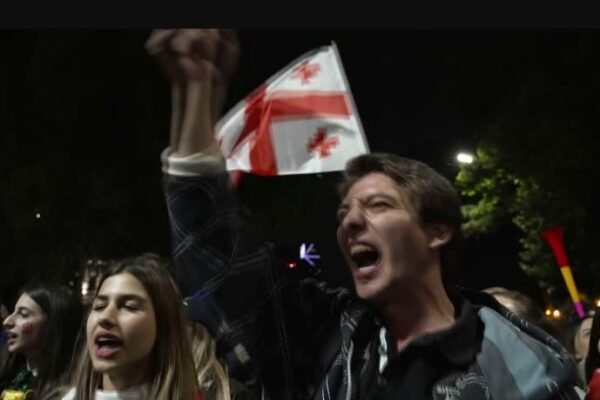 Georgia voting law protest