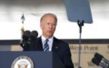 Joe Biden delivering a speech