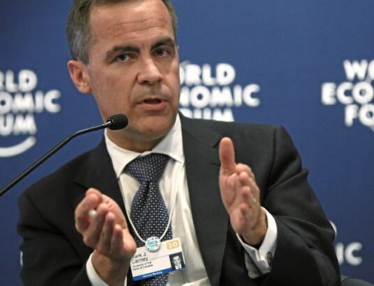Mark Carney voting Canada