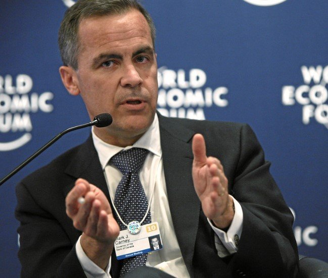 Mark Carney voting Canada
