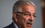 Pakistan Defence Minister Khawaja Muhammad