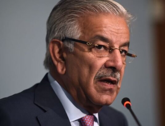 Pakistan Defence Minister Khawaja Muhammad