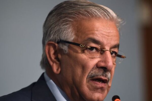 Pakistan Defence Minister Khawaja Muhammad